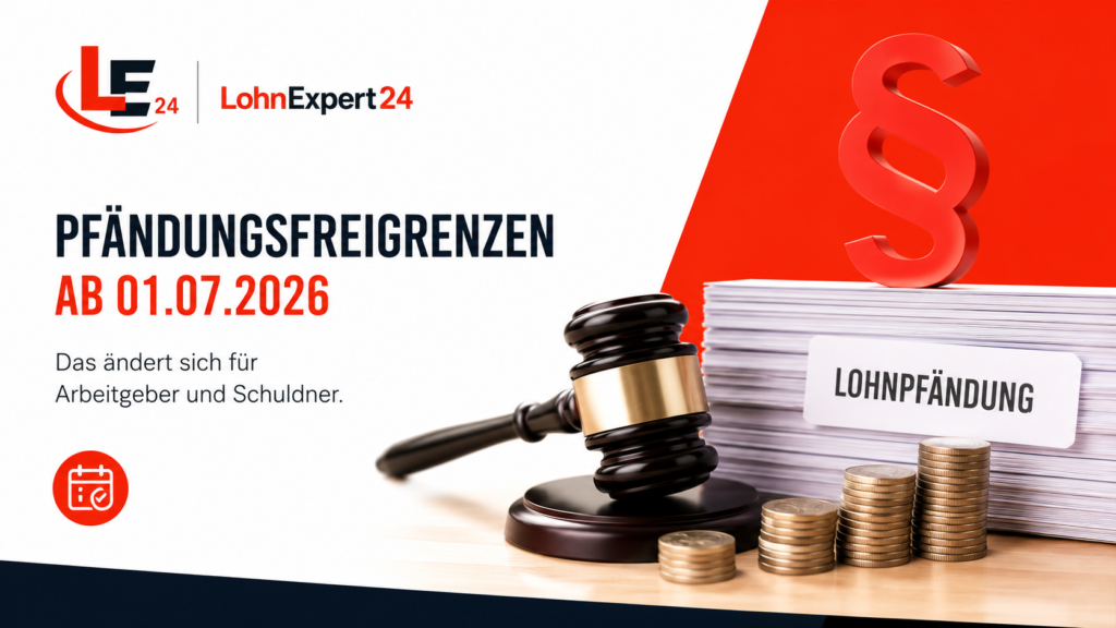 Pfändungsfreigrenzen ab 01.07.2026: Das ändert sich für Schuldner und Arbeitgeber